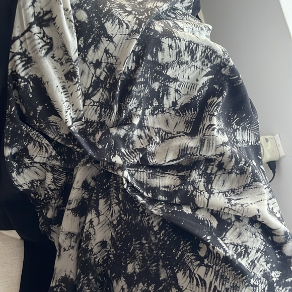 Allsaints ladies Riviera shade silk dress size US 6 - Picture 7 of 8